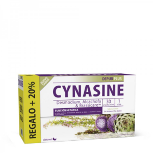 Cynasine depur plus - 30 ampolas + 20%