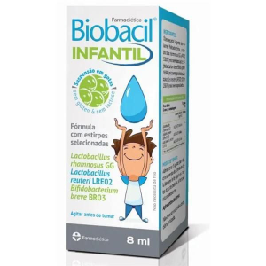 Biobacil infantil - gotas- 8 ml