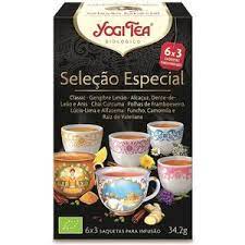 Cha yogi tea seleçao infusoes (9x2) 18 saq