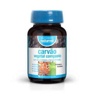Carvao vegetal composto - 90 caps.