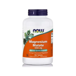 Magnesium malato 100 mg - 180 comp. Now