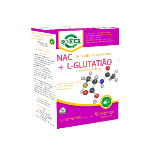 Nac 600 mg + l-glutatiao 100 mg - 30 cáps.