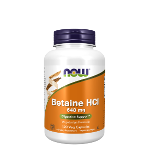 Betaine hcl - 648 mg - 120 caps