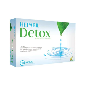 Hepabil detox - 30 ampolas