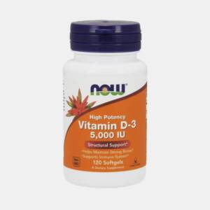Vitamina d3 - 5000 ui - 120 caps.