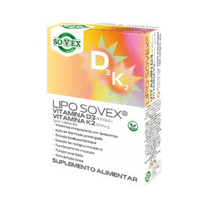 Vit. D3 4000 ui + k2 - 50 mcg lipo - 30 caps