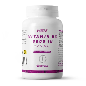 Vitamina d3 5000 ui (125 ug)- 120 caps.