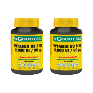 Vitamina d3 & k2 2000 ui/90 ug-120 caps.