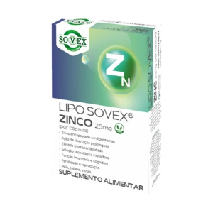 Zinco lipossomal 25mg 30cap