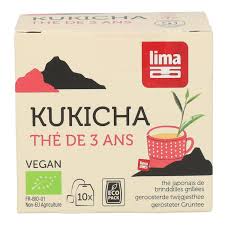 Cha 3 nos ( kukicha) bio lima - 10 saq.