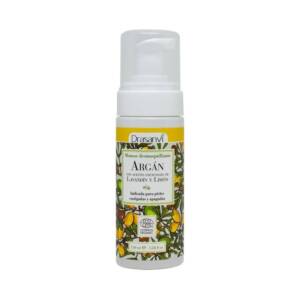 Mousse desmaquilhante argan