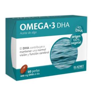 Omega 3 dha - aceite alga - 60 cáps.