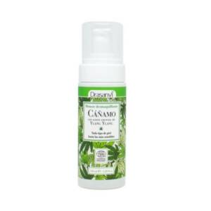 Mousse desmaquilhante canhamo