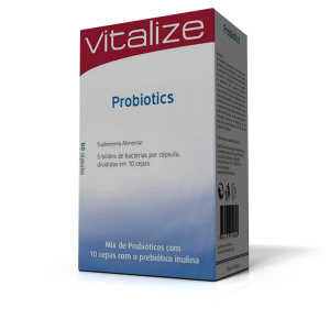 Probiotics vitalize 60 capsulas